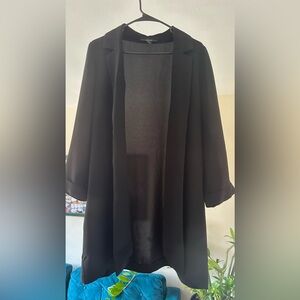 Forever 21 slouchy open blazer